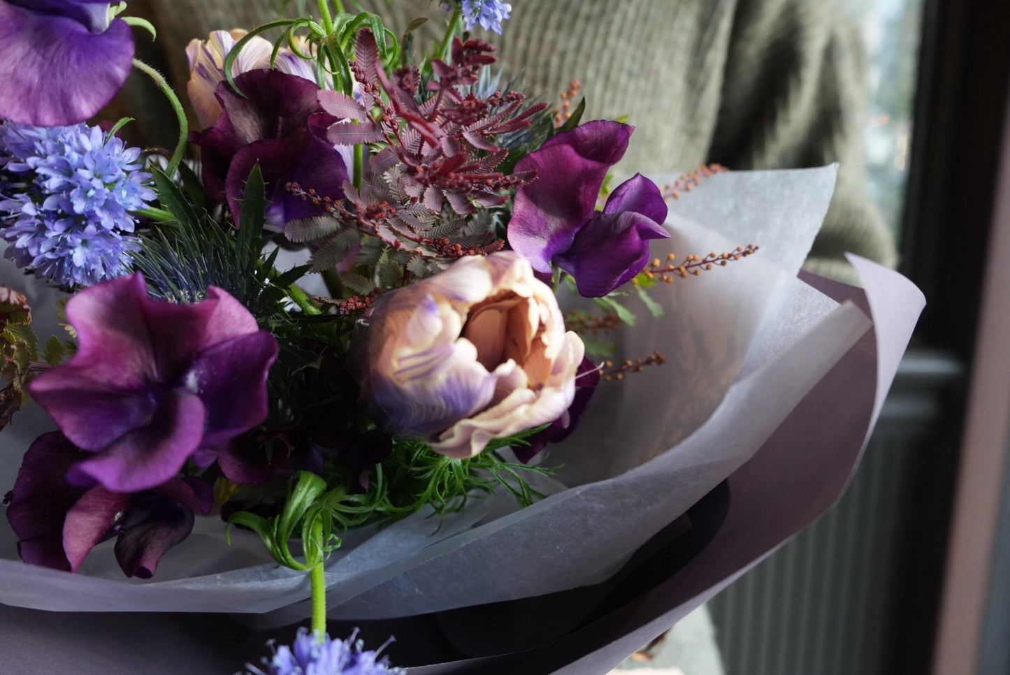 Bouquet/purple SSsize