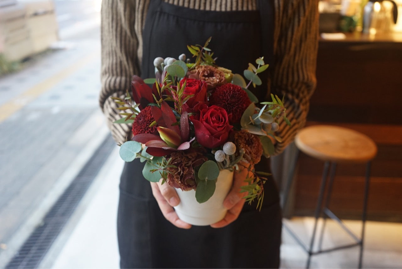 Arrangement / red SSsize