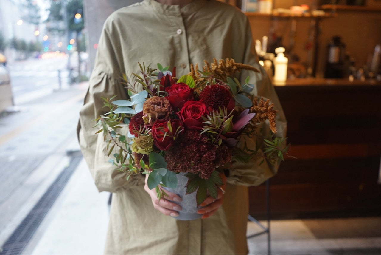 Arrangement / red Ssize