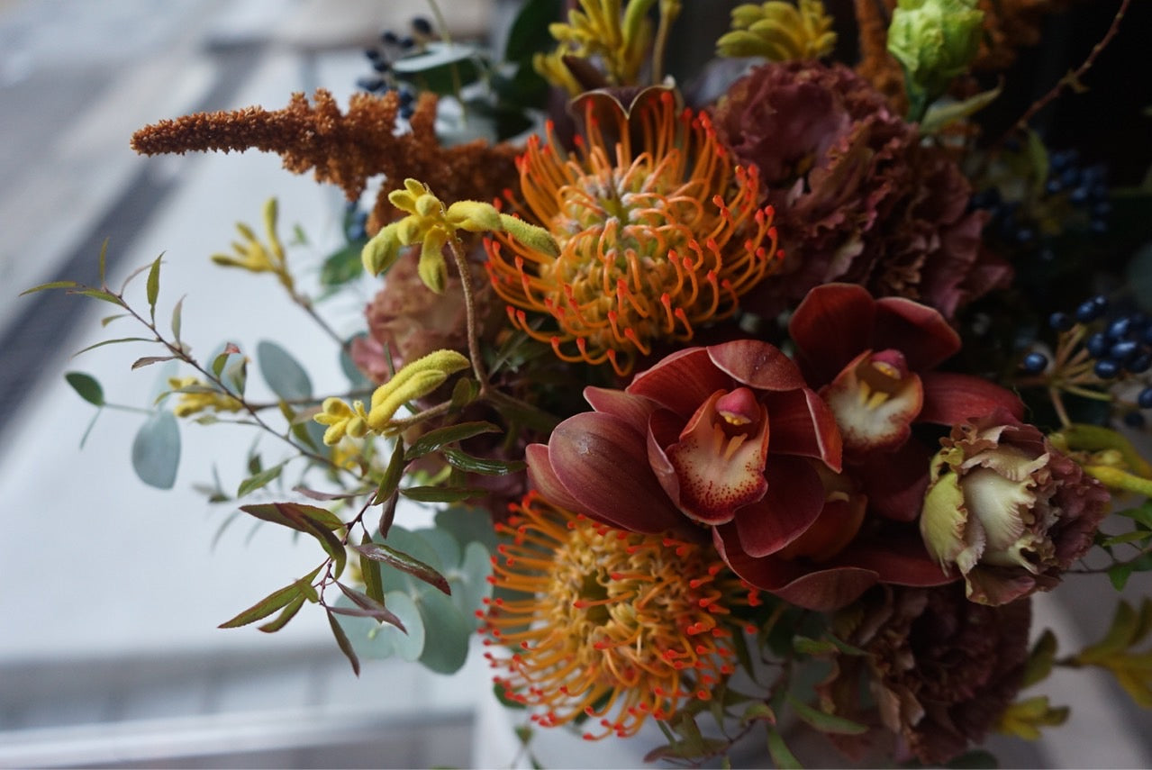 Arrangement / yellow&orange Ssize