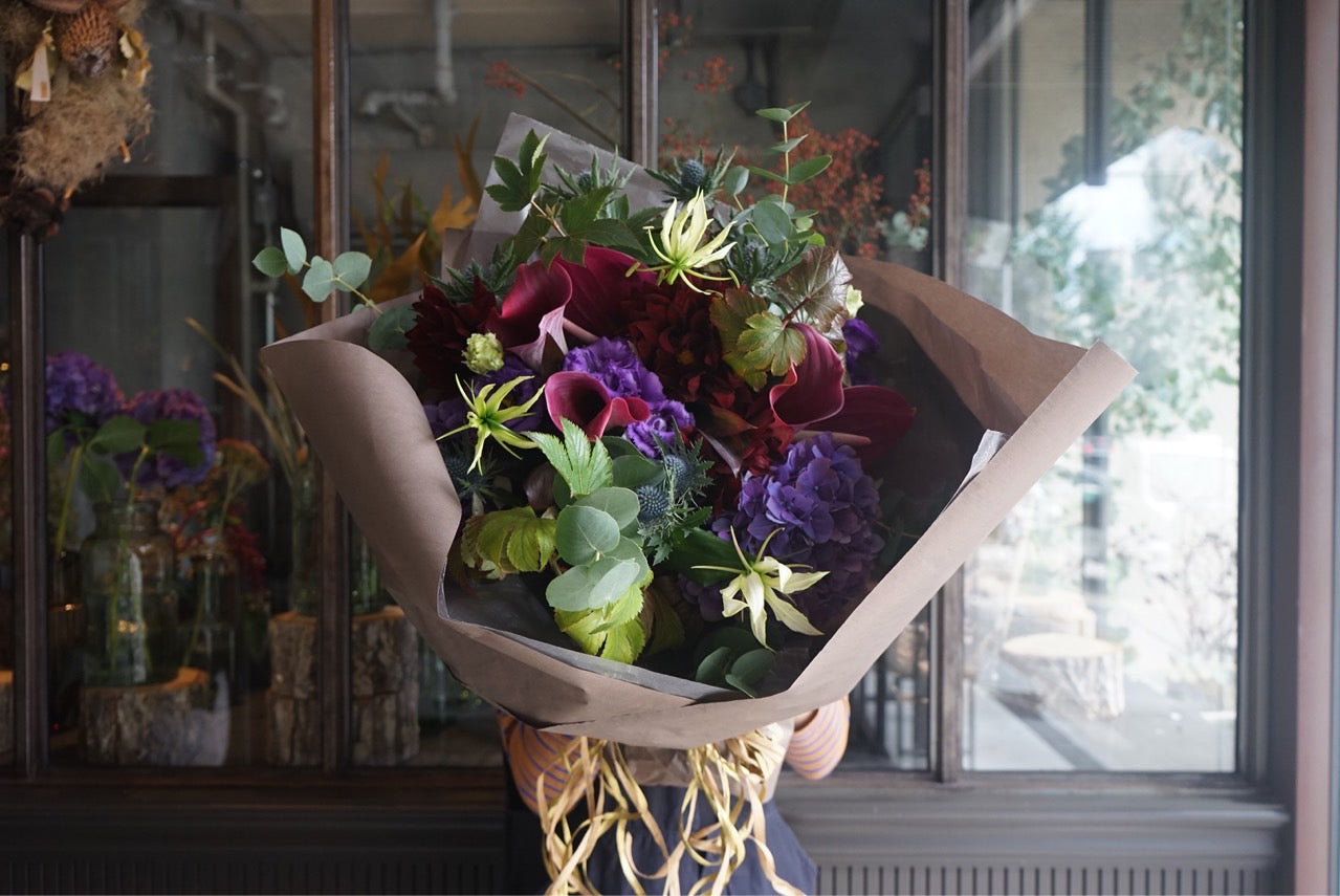 Bouquet/purple Msize