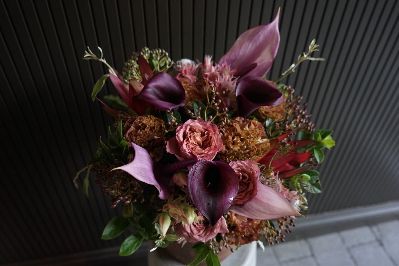 Arrangement / purple Lsize