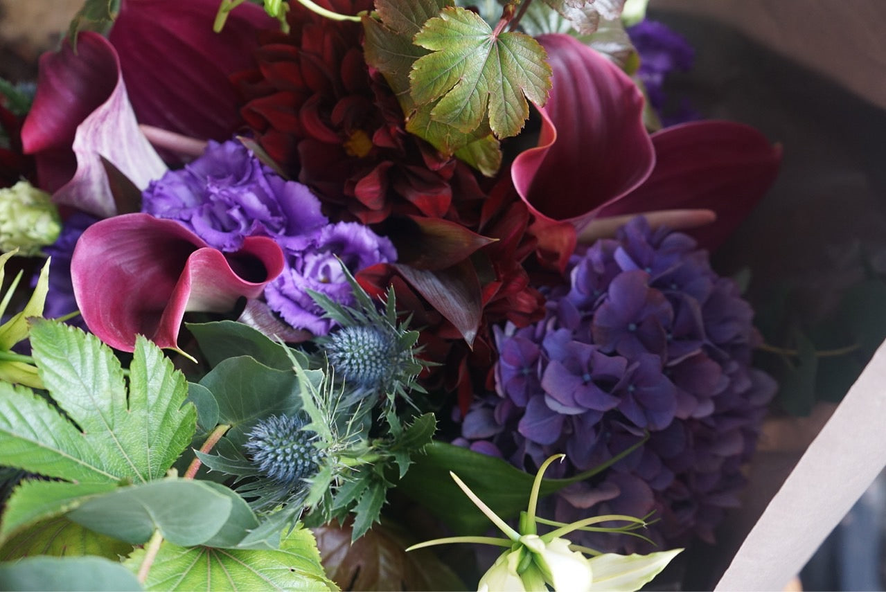 Bouquet/purple Msize