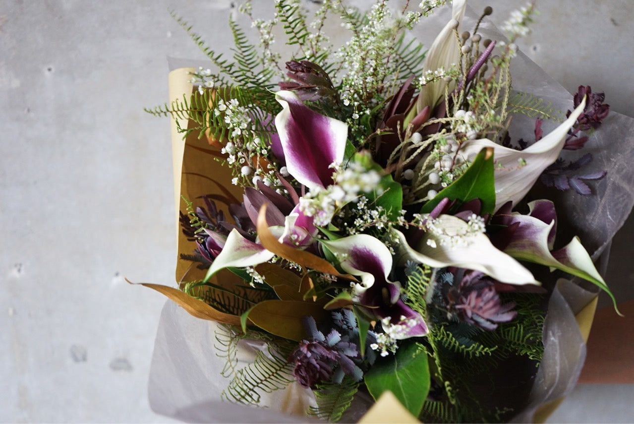 Bouquet/purple Ssize