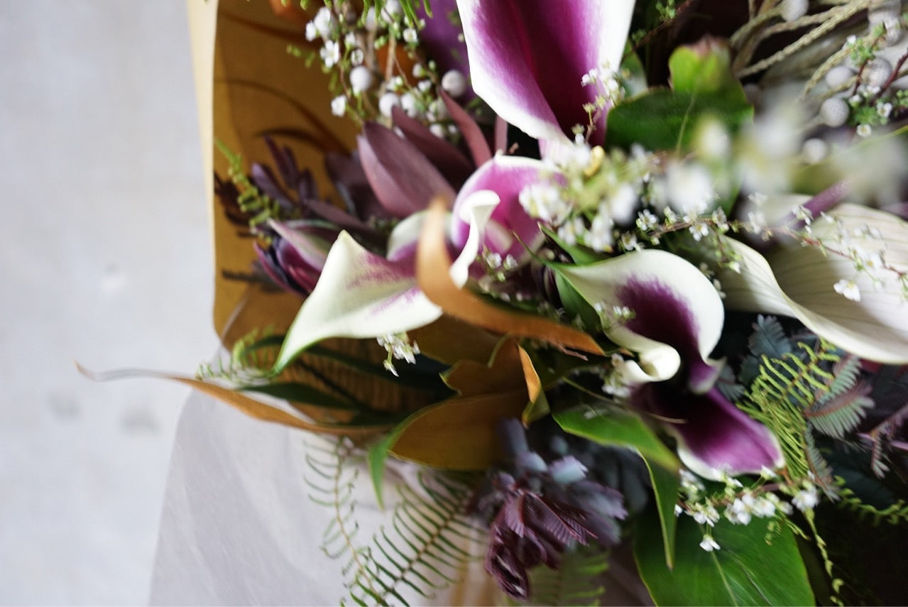 Bouquet/purple Ssize