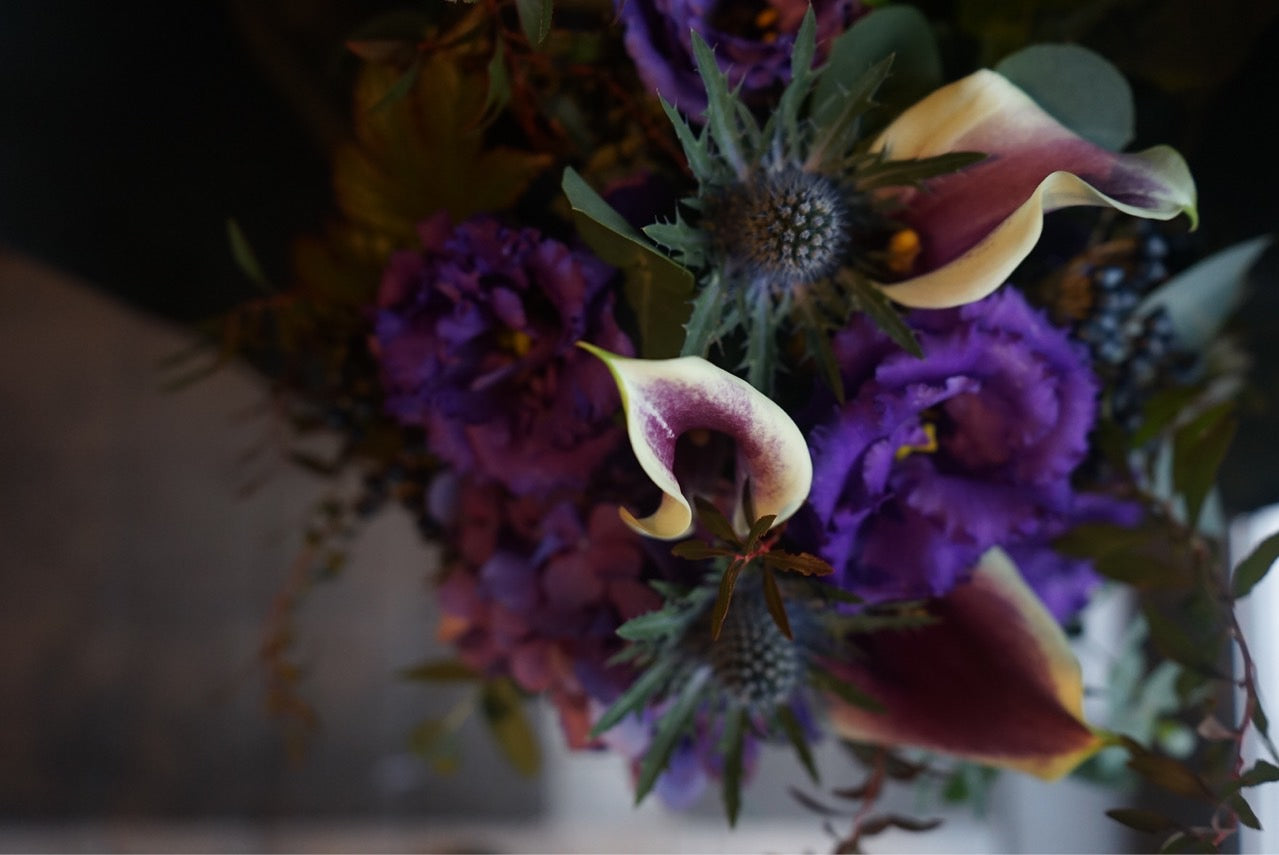 Bouquet/purple Ssize