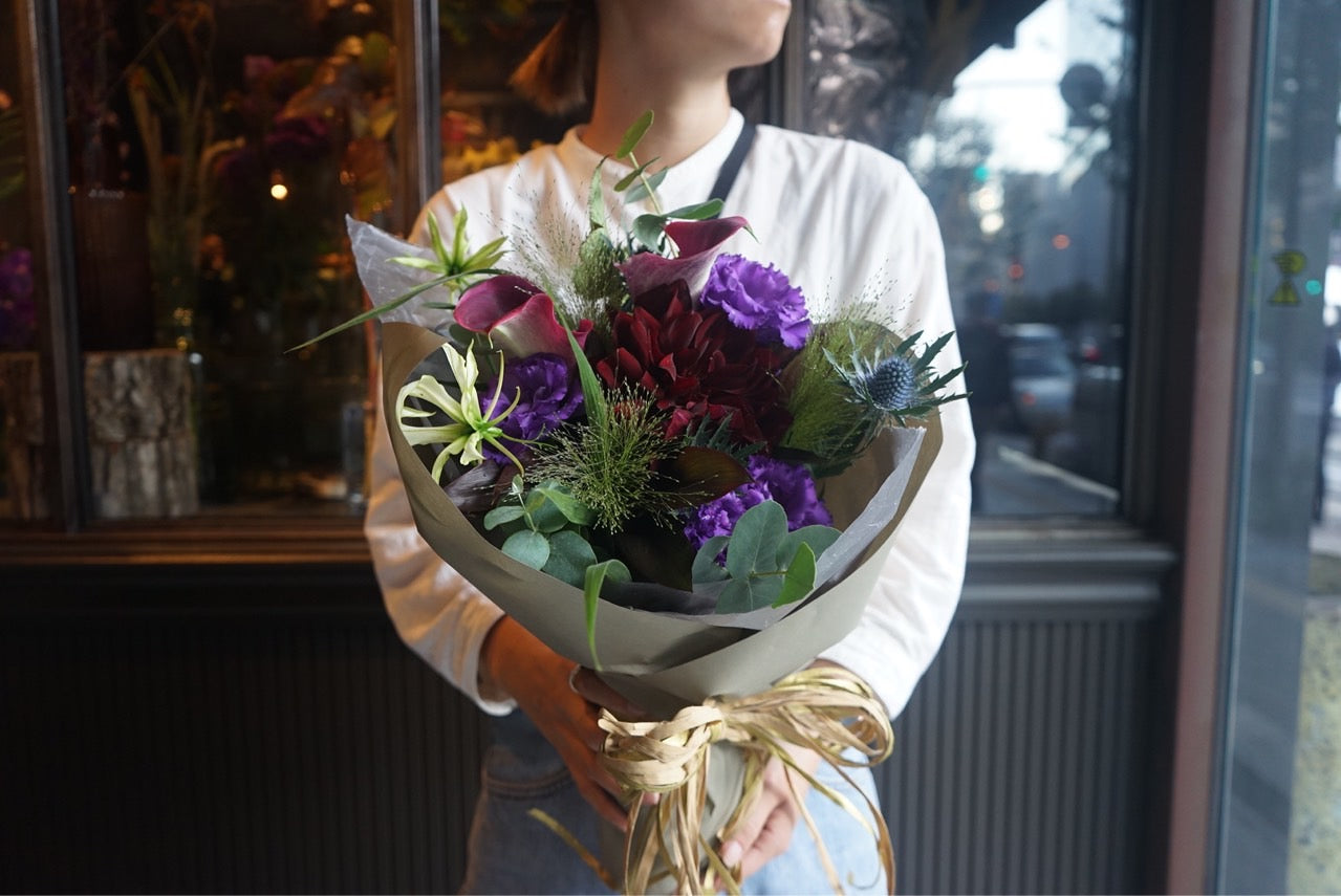 Bouquet/purple SSsize
