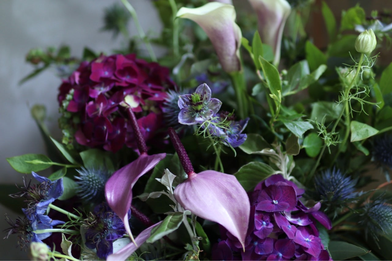 Bouquet/purple SSsize