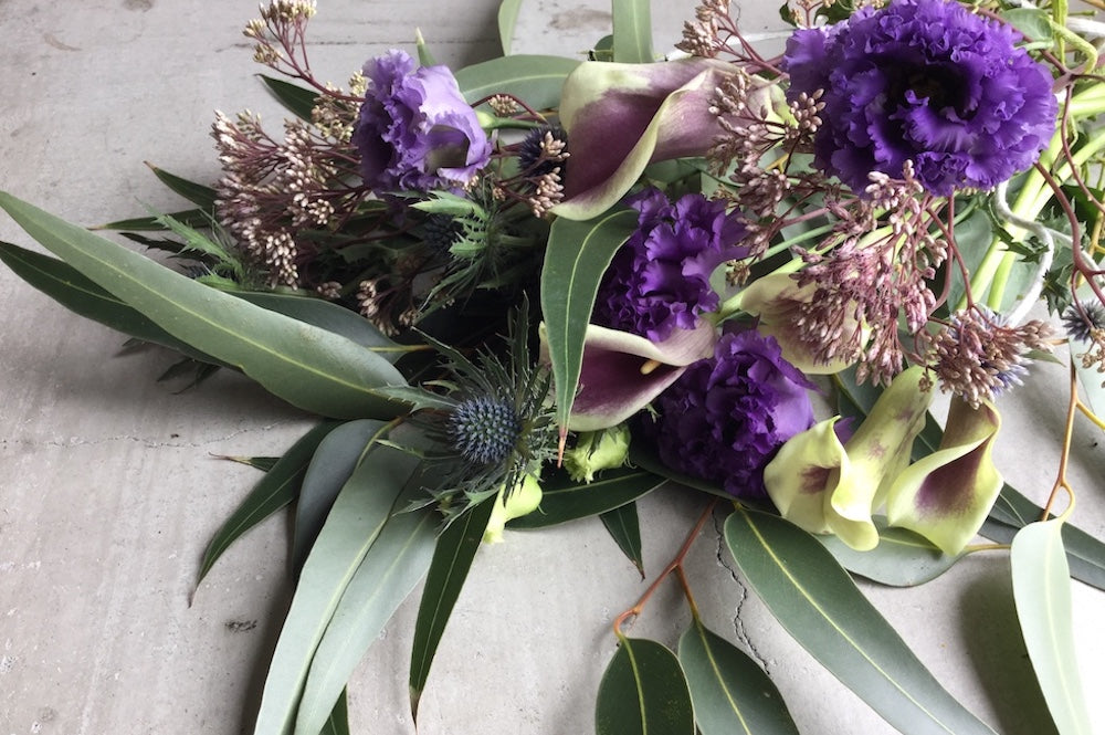 Bouquet/purple SSsize