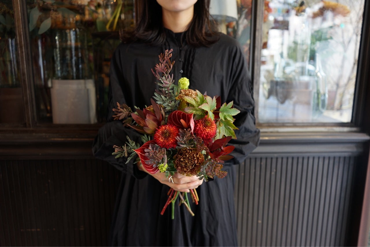 Bouquet/red SSsize