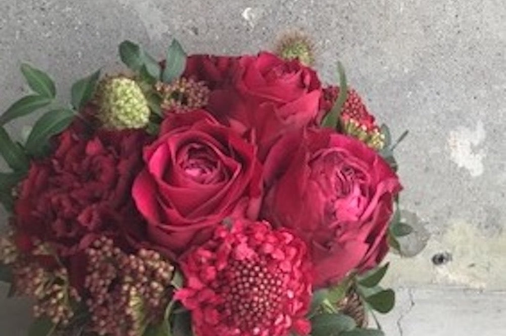 Bouquet/red SSsize