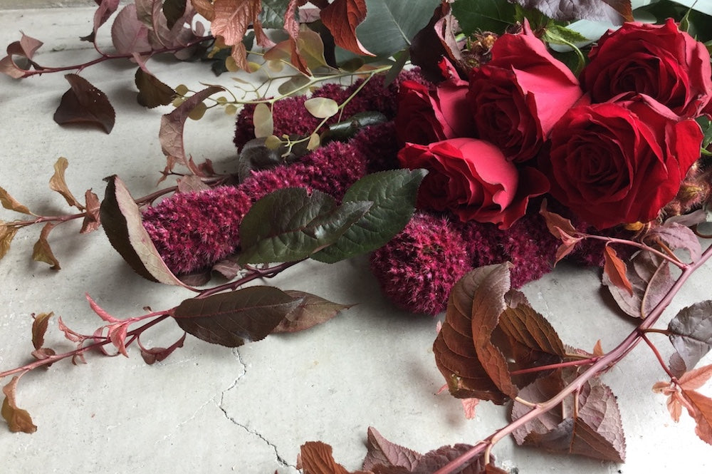 Bouquet/red SSsize
