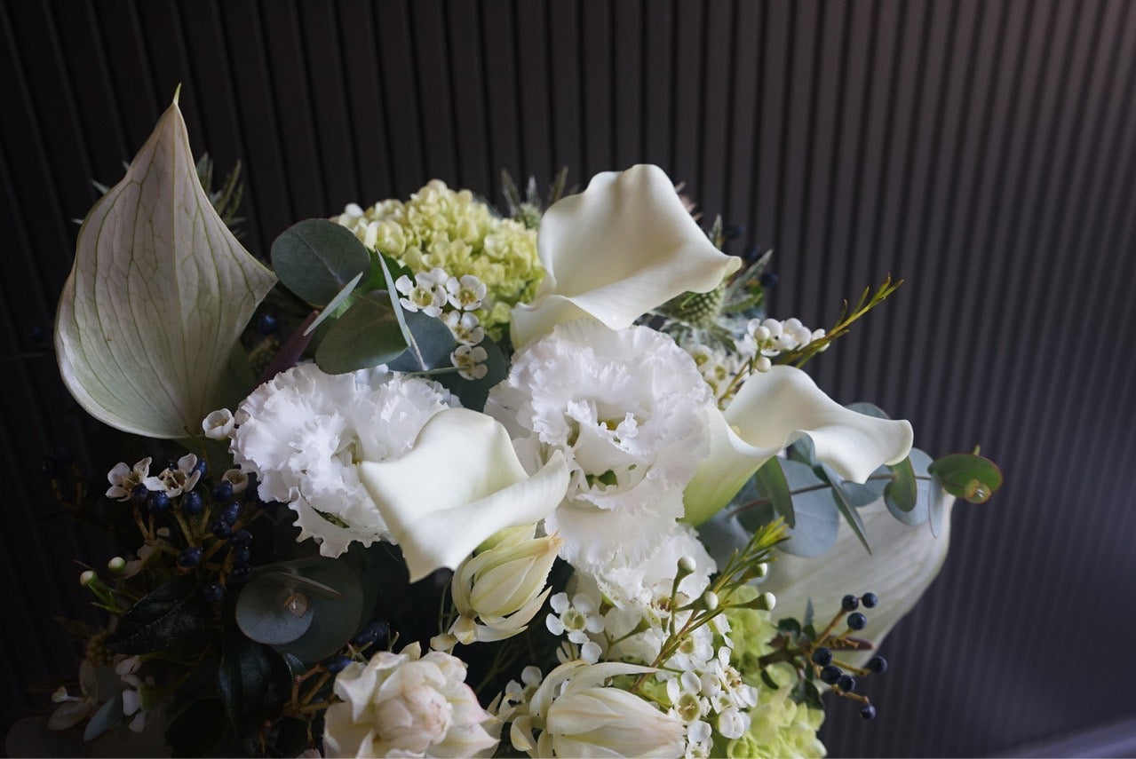 Arrangement / white&green Msize