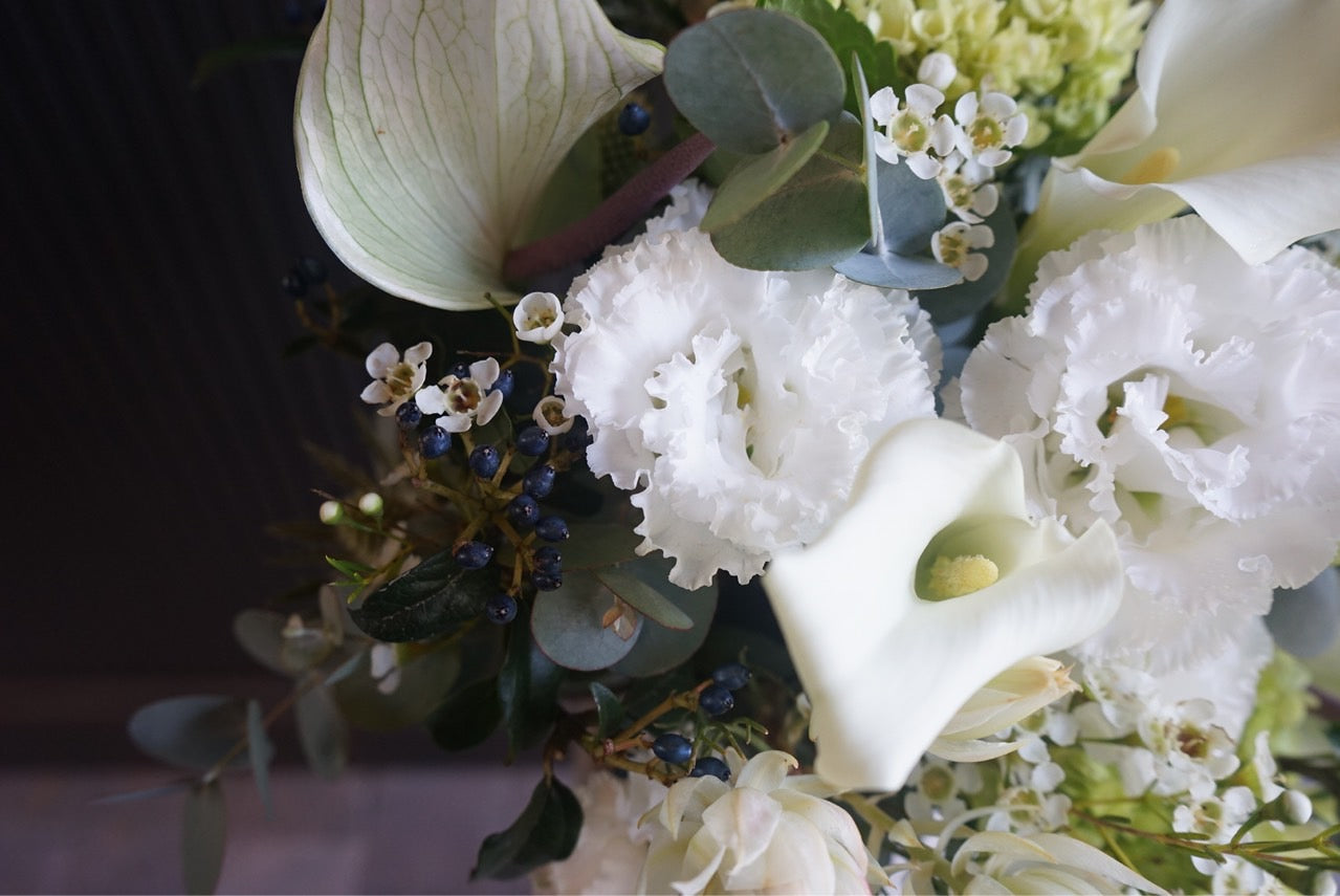 Arrangement / white&green Msize