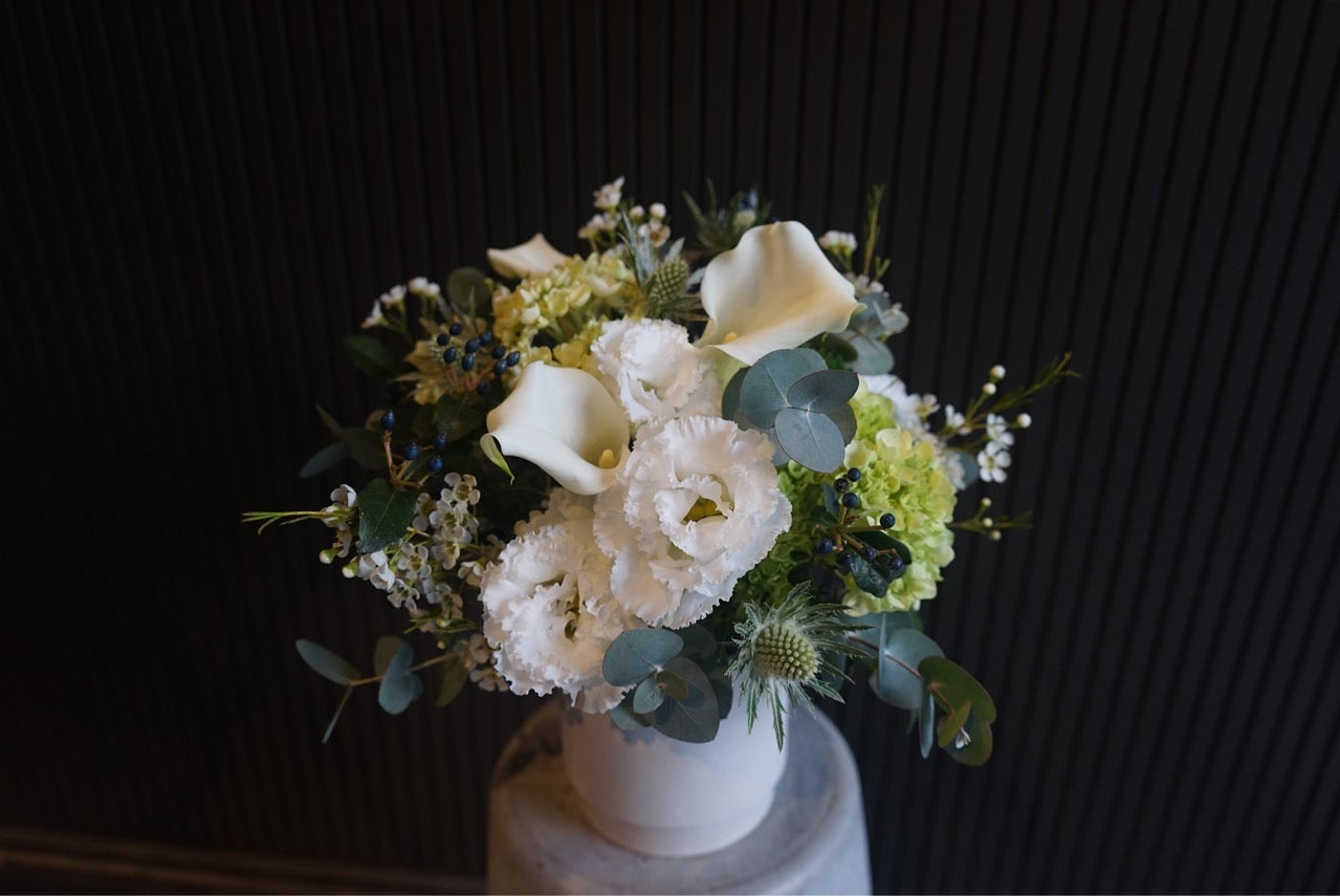Arrangement / white&green Ssize