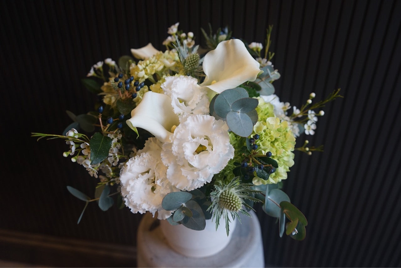 Arrangement / white&green Ssize
