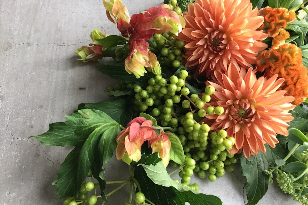 Arrangement / yellow&orange Msize