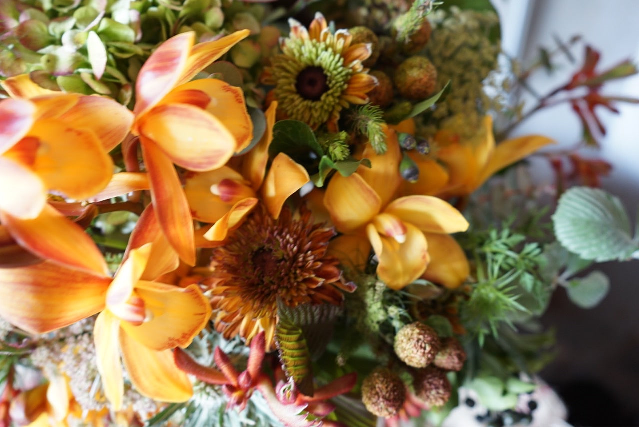 Arrangement / yellow&orange Lsize