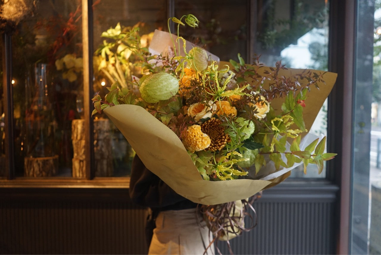 Bouquet/yellow&orange Lsize