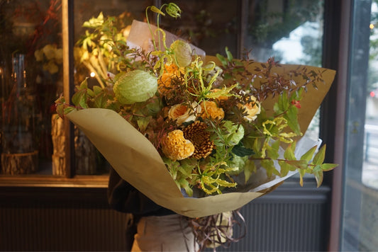 Bouquet/yellow&orange LLsize