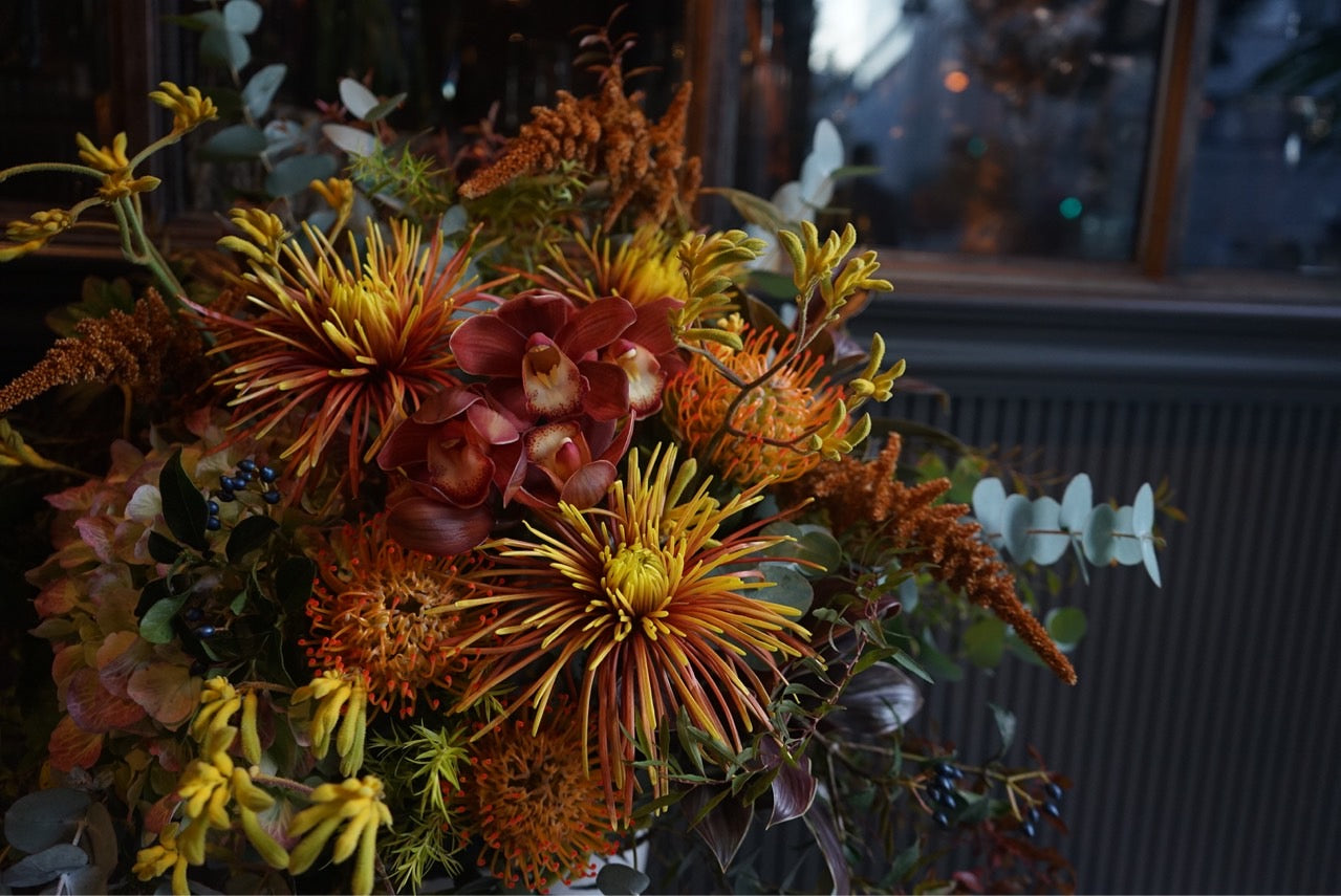 Arrangement / yellow&orange LLsize
