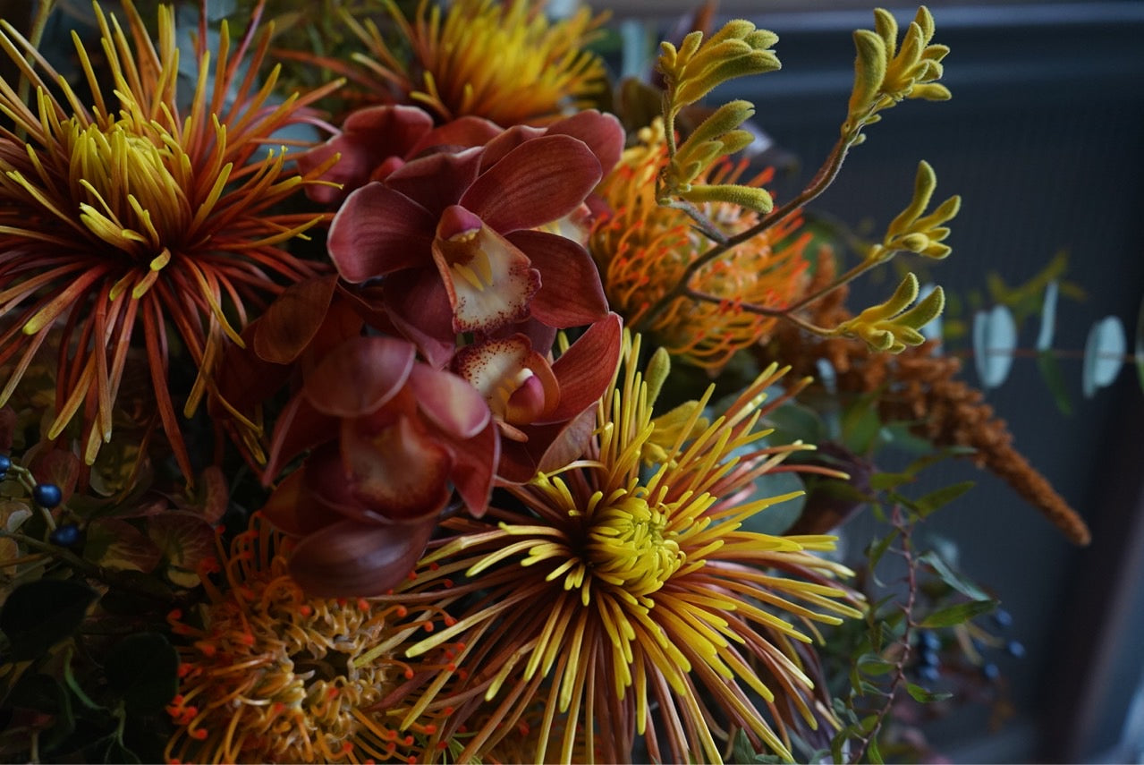 Arrangement / yellow&orange LLsize