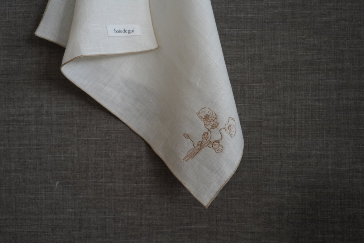 bois de guiオリジナル刺繍ハンカチ(春)