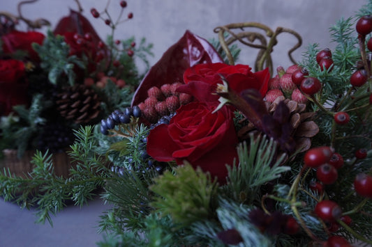 Holiday arrangement red S.L