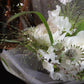 Bouquet/white&green SSsize