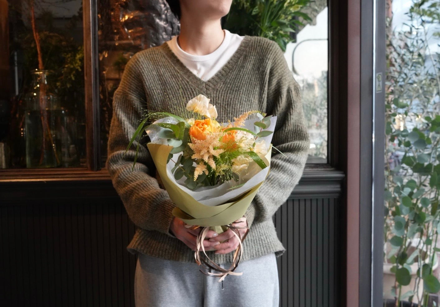 Bouquet/yellow&orange SSsize