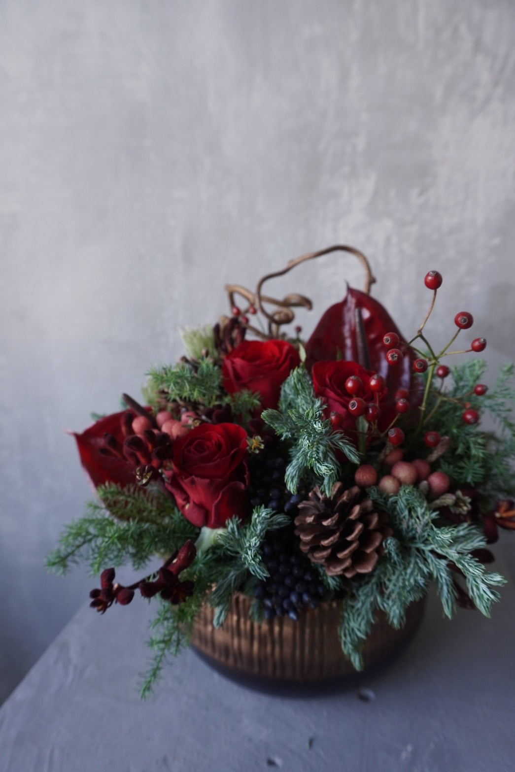 Holiday arrangement red S.L