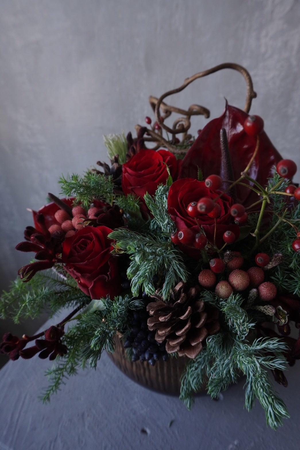 Holiday arrangement red S.L
