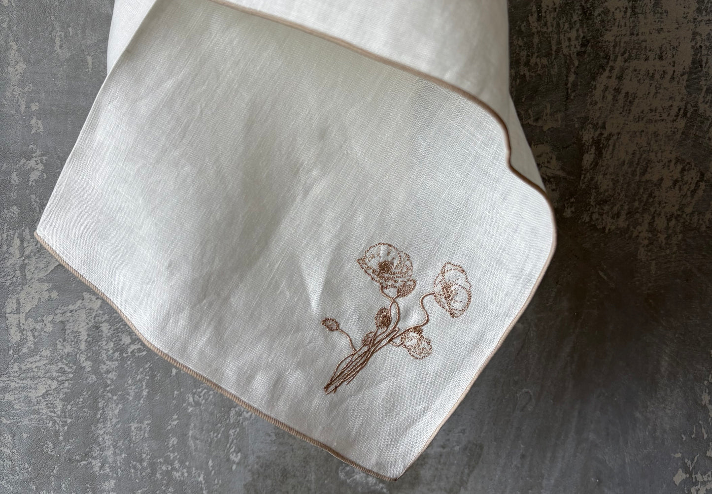 bois de guiオリジナル刺繍ハンカチ(春)