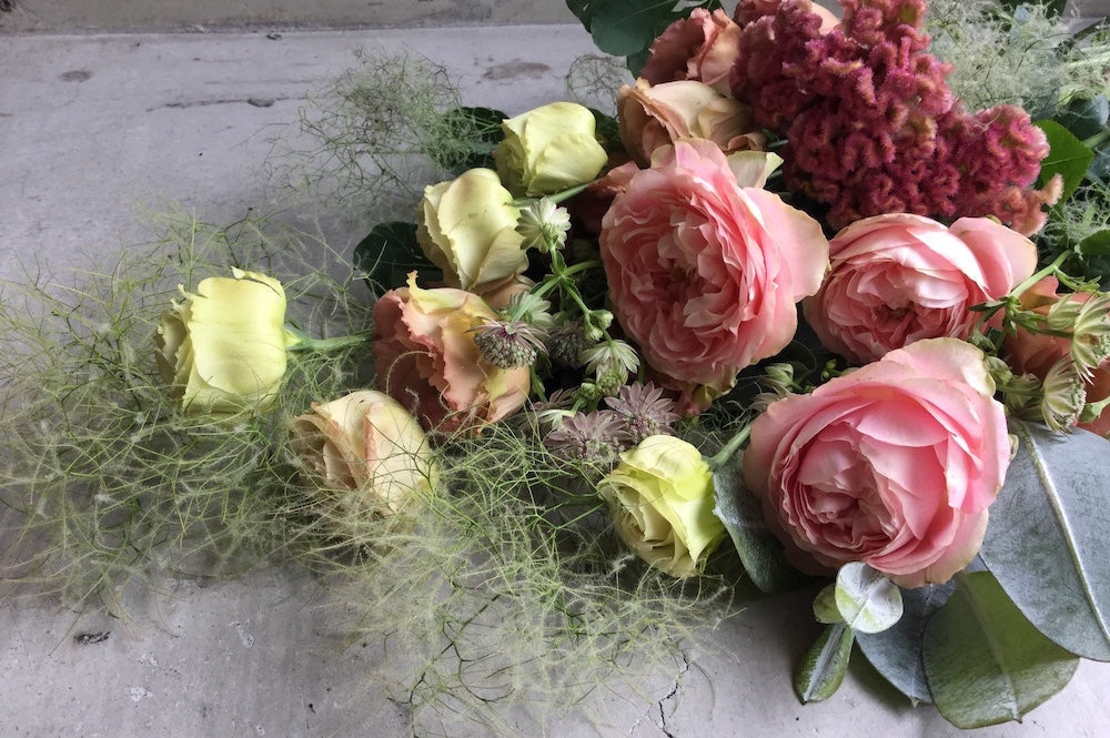 Bouquet/pink LLsize