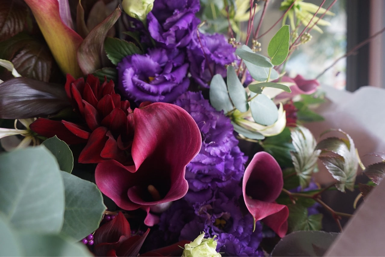 Bouquet/purple LLsize