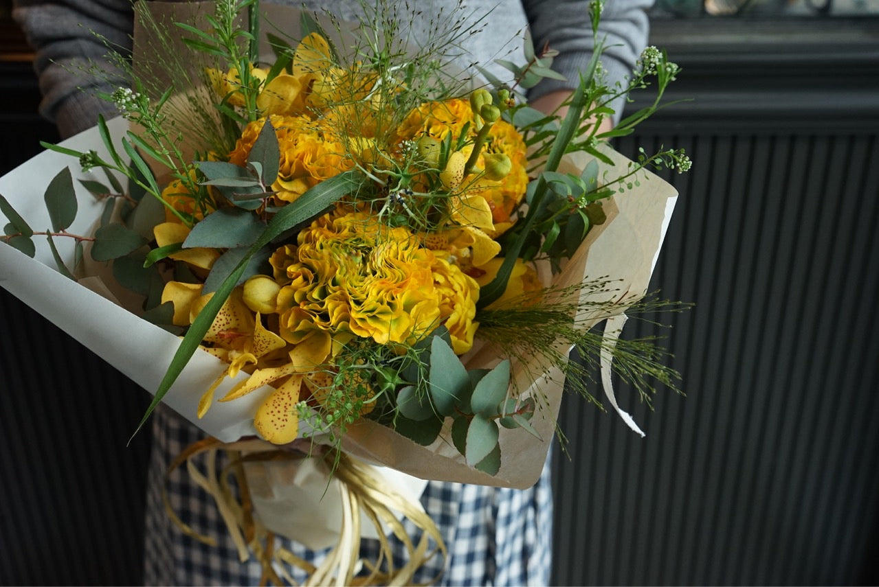 Bouquet/yellow&orange SSsize